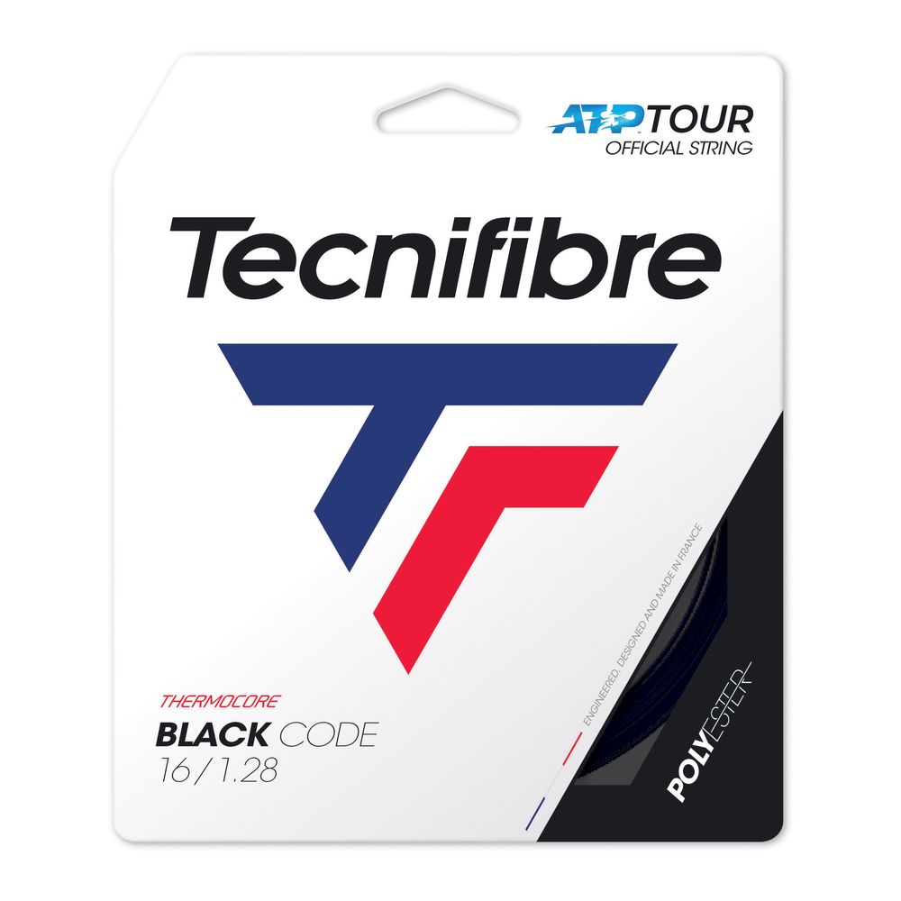 「あす楽対応」テクニファイバー Tecnifibre テニスガット ストリング BLACK CODE （ブラックコード） 1.28mm TFG412 TFSG401『即日出荷』