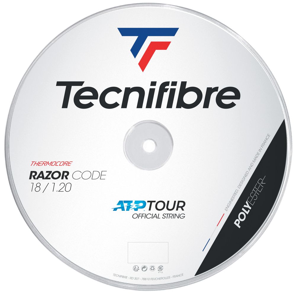 『即日出荷』テクニファイバー Tecnifibre テニスガット・ストリング RAZOR CODE （レーザーコード） 1.20mm 200mロール TFR400 TFSR403 ダニール・メドベージェフ選手使用モデル
