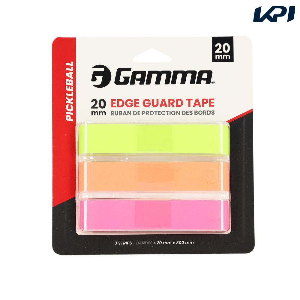 ガンマ GAMMA ピックルボールアクセサリー 20mm PICKLEBALL PADDLE EDGE GUARD TAPE 1E8058981