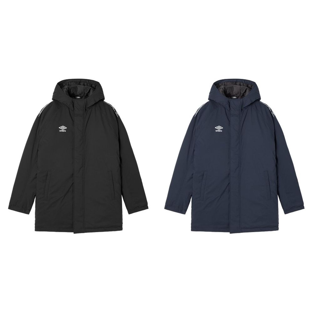 アンブロ UMBRO サッカーウェア メンズ 中綿 インシュレーションハーフコート UF5FWB04MA 2025FW