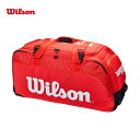 バッグ ウイルソン Wilson テニスバッグ・ケース SUPER TOUR TRAVEL BAG スーパーツアー トラベルバッグ WR8012201001