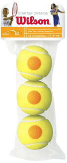 ボール 「あす楽対応」Wilson（ウイルソン）「STARTER GAME BALL（スターター・ゲーム・ボール） WRT137300」テニスボール 『即日出荷』