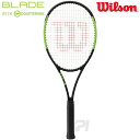 Wilson（ウイルソン)「BLADE 98(16×19) COUNTERVAIL（ブレイド98 カウンターヴェイル） WRT733510」硬式テニスラケット(スマートテニスセンサー対応）【prospo】【ウイルソンラケットセール】