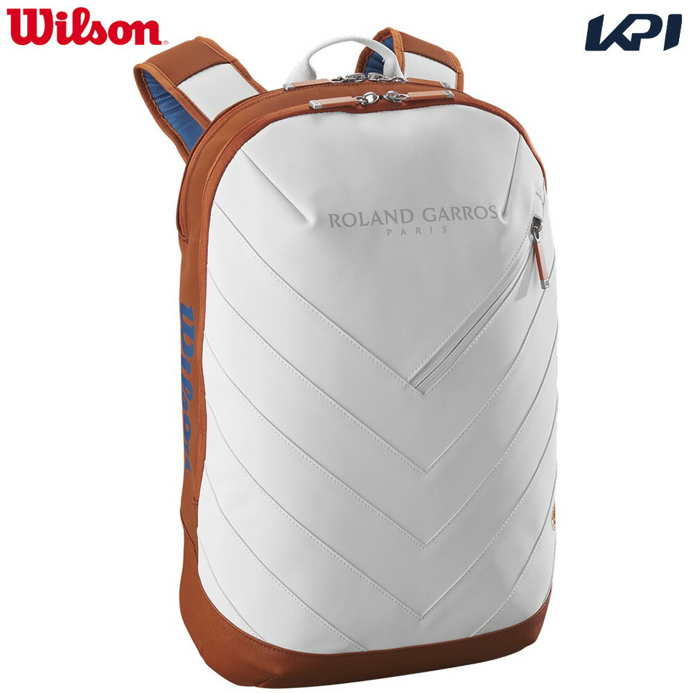 ウイルソン Wilson テニスバッグ・ケース ROLAND GARROS 2024 ローランギャロス SUPER TOUR BACKPACK スーパーツアー バックパック WR8030901001 5月下旬発売予定※予約