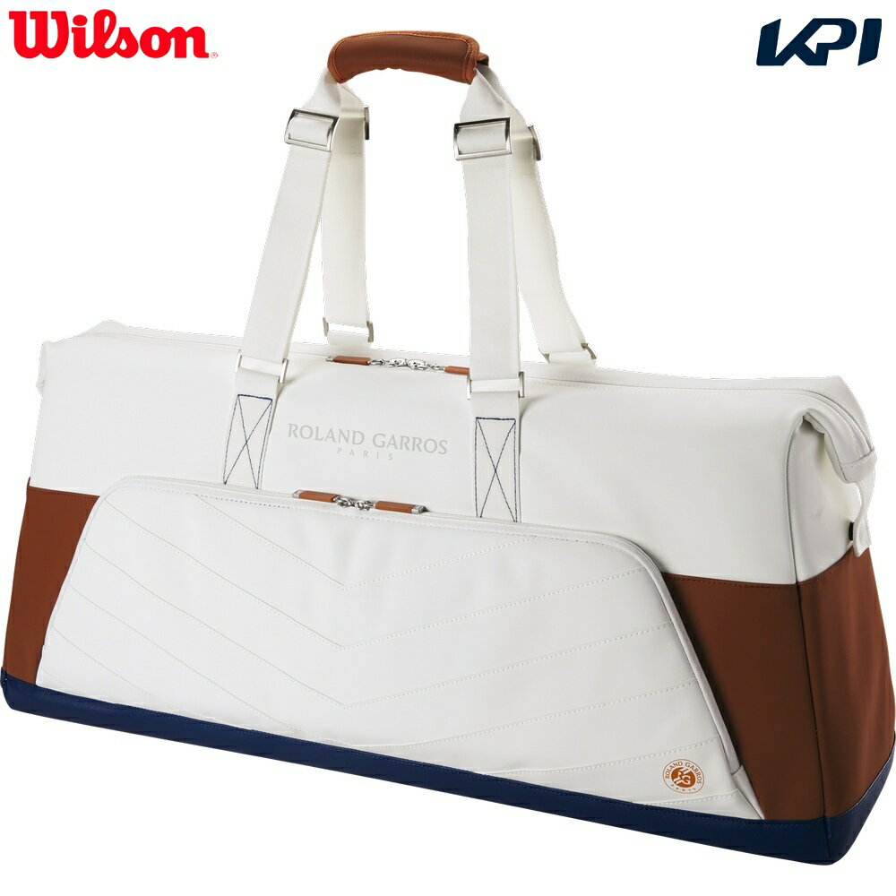 ウイルソン Wilson テニスバッグ・ケース ROLAND GARROS 2024 ローランギャロス SUPER TOUR LARGE DUFFEL スーパーツアー ラージダッフルバッグ WR8031001001 5月下旬発売予定※予約