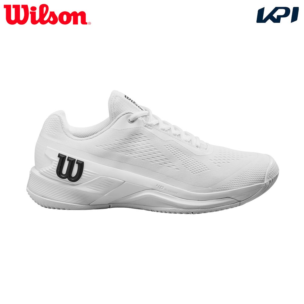 륽 Wilson ƥ˥塼  RUSH PRO 4.0 White/Wh/Bk åץ 4.0 WRS332620...