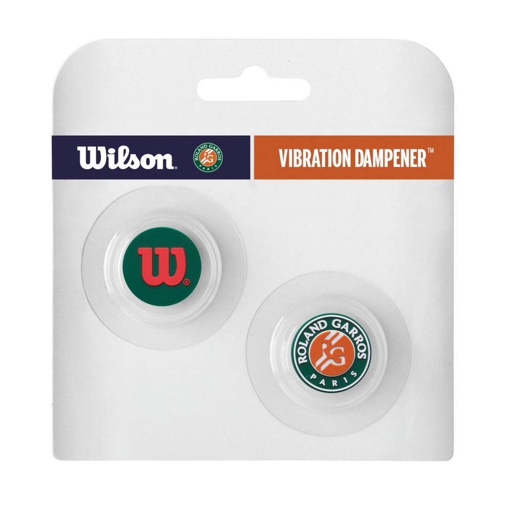 「あす楽対応」ウイルソン Wilson テニス振動止め ROLAND GARROS VIBRTION DAMPENER 振動止め 2個入 グリーン WR8402001001『即日出荷』