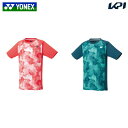 ヨネックス YONEX テニスウェア ジュニア ゲームシャツ 10575J 2024FW
