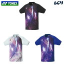 ヨネックス YONEX テニスウェア メンズ ゲームシャツ(フィットスタイル) 10611 2024SS