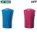 ヨネックス YONEX テニスウェア メンズ ゲームシャツ(ノースリーブ) 10614 2024SS