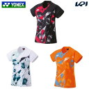 ヨネックス YONEX テニスウェア レディース ゲームシャツ 20771 2024SS