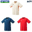 ヨネックス YONEX バドミントンウェア メンズ ゲームシャツ 10642 2025SS