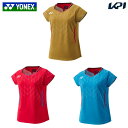 ヨネックス YONEX バドミントンウェア レディース ウィメンズゲームシャツ(フィットシャツ) 20915 2025SS