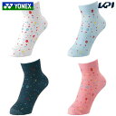 ヨネックス YONEX テニスウェア レディース ウィメンズアンクルソックス 29245Y 受注会限定モデル 2025SS 5月下旬発売予定※予約