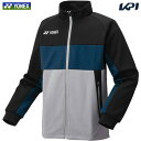 ヨネックス YONEX テニスウェア ユニセックス ユニ ニットウォームアップシャツ(フィットスタイル) 50184 2025SS