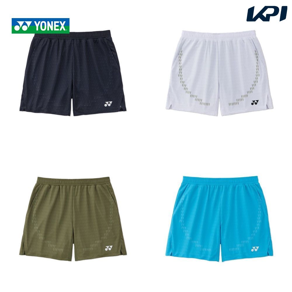 ヨネックス YONEX テニス バドミントン ウェア メンズ メンズニットハーフパンツ 15243 2026FW