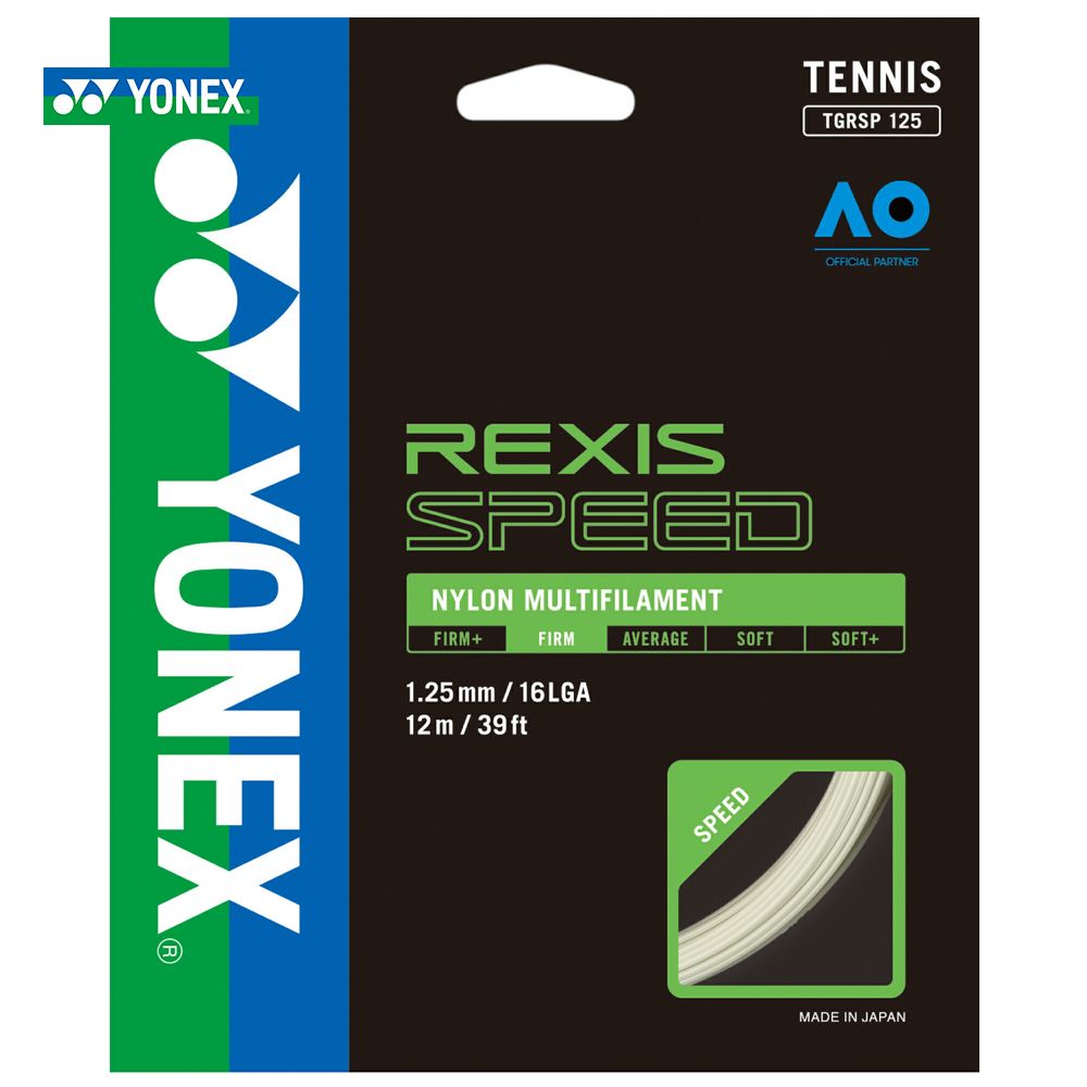 『即日出荷』ヨネックス YONEX テニスガット・ストリング レクシススピード130（240m） TRSP130-2