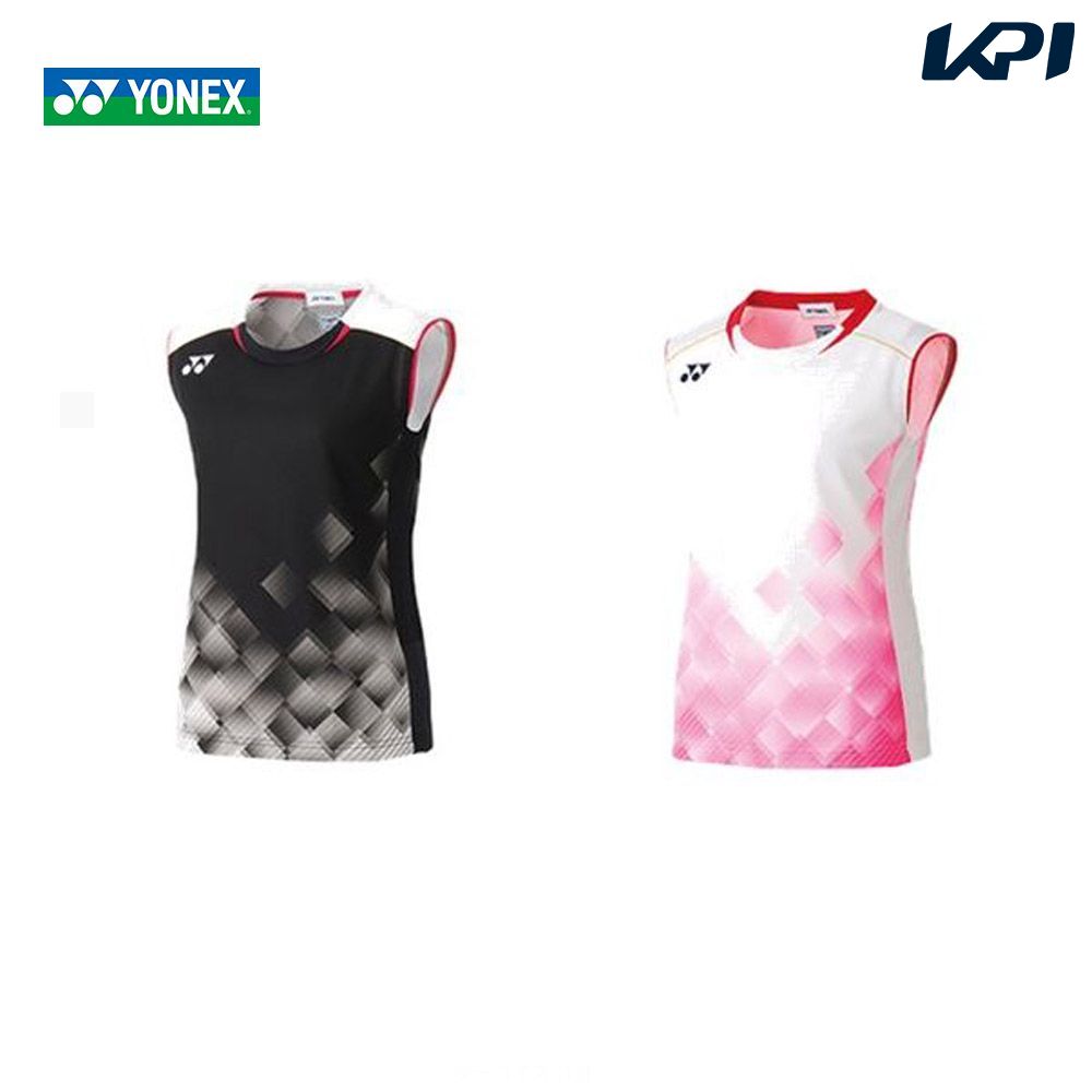 『即日出荷』 ヨネックス YONEX バドミントンウェア レディース ゲームシャツ（ノースリーブ） 20536 2019FW 夏用 冷感