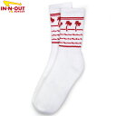 楽天ProssimoIn-N-Out Burger DRINK CUP SOCKS インアンドアウトバーガー オリジナル ソックス【sku094-red】【お取り寄せ商品】