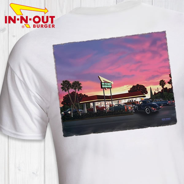 In-N-Out Burger　2020 CALIFORNIA SUNSET　インアンドアウトバーガー オリジナルプリントTシャツ