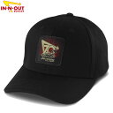 In-N-Out Burger@70TH ANNIVERSARY HAT CAhAEgo[K[ IWi SLbvysku703-blkzy񂹏iz