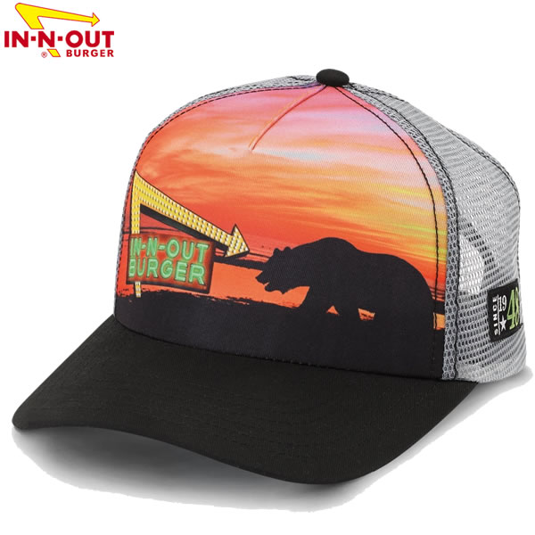 In-N-Out Burger@SUNSET HAT CAhAEgo[K[ IWi SLbvysku704-sunzy񂹏iz