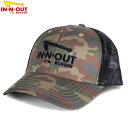 In-N-Out Burger BLACK EMBROIDERED CAMO HAT インアンドアウトバーガー オリジナル ロゴキャップ【sku738-camo...