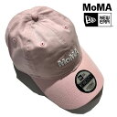 MoMA Adjustable Baseball Cap MoMA限定 キャップ 【16770-158780-pink】msn