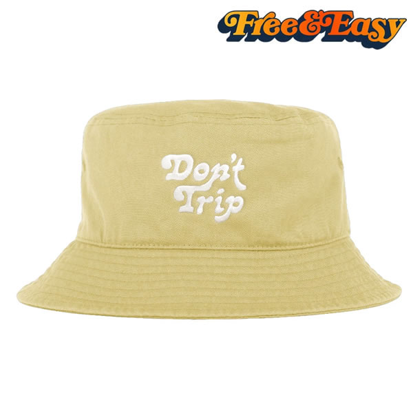 Free&Easy Don't Trip Bucket Hat フリーアンドイージー ロゴ バケットハット