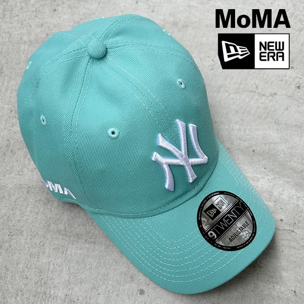 MoMA Design NY Yankees　ヤンキース ニューエラ MoMA限定キャップ Turquoise【163482-tur】swnm