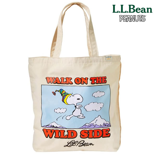 L.L.Bean x Peanuts Wicked Shoppah Tote エルエルビーン×ピーナッツ ショッパートート トートバッグswrqnma