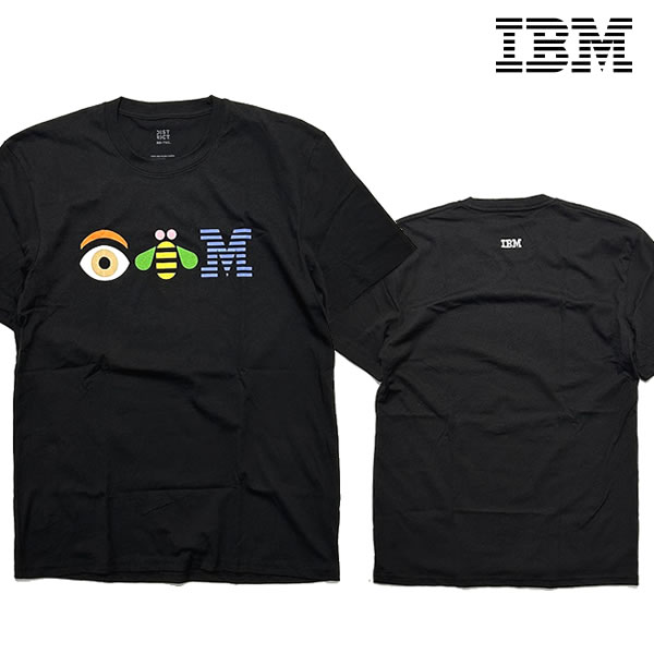 IBM Eye-Bee-M Tee　アイビーエム オフィシャル ロゴ Tシャツsqmna