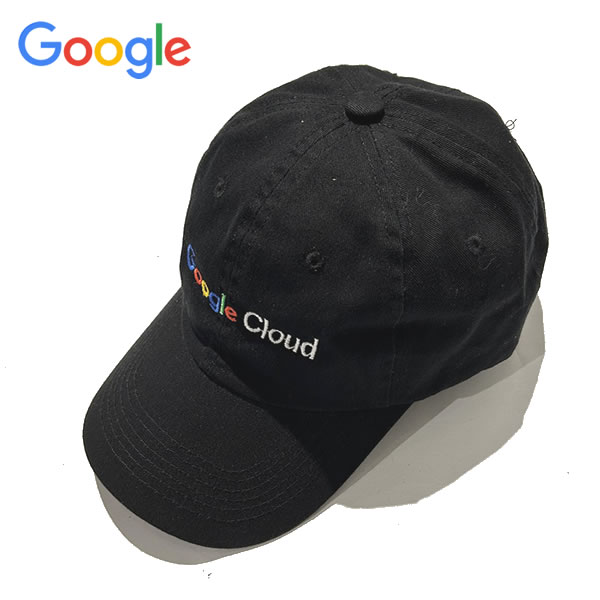 Google Cloud Cap　グーグル オフィシャル ロゴキャップ【b171210-blk】smn