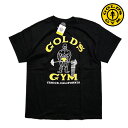 【正規品】GOLD 039 S GYM LOGO Tshirts ゴールドジム ベニス本店限定 Tシャツ【00200501-blk】swqma