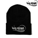 Bay Street Boards Original Logo Beanie ベイストリートボード ロゴ ビーニー ニットキャップ【bss007-blk】m