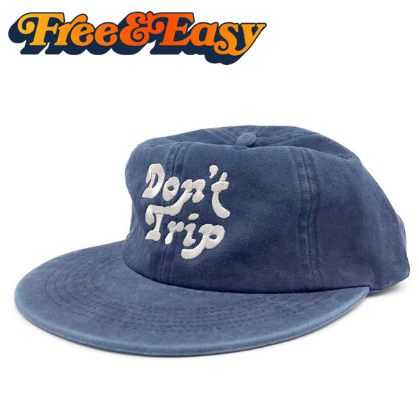 楽天ProssimoFree & Easy Don't Trip Washed Hat キャップ【ht040-navy】【お取り寄せ商品】