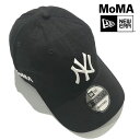 MoMA Design NY Yankees ヤンキース ニューエラ MoMA限定キャップ Black【moma001-blk】swnm