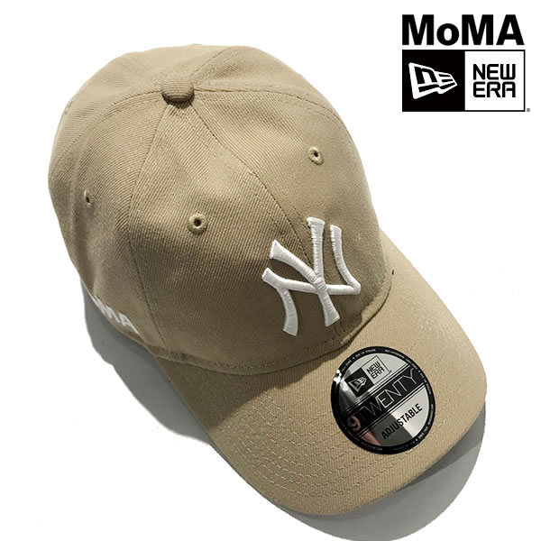 MoMA Design NY Yankees　ヤンキース ニューエラ MoMA限定キャップ Camel【moma001-camel】swnm