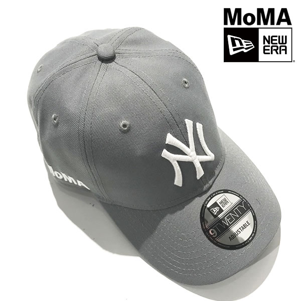 MoMA Design NY Yankees　ヤンキース ニューエラ MoMA限定キャップ Grey【moma001-grey】swnm