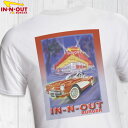 楽天ProssimoIn-N-Out Burger　2002 THE WHARF　インアンドアウトバーガー オリジナルプリントTシャツ【sku117-wht】【お取り寄せ商品】