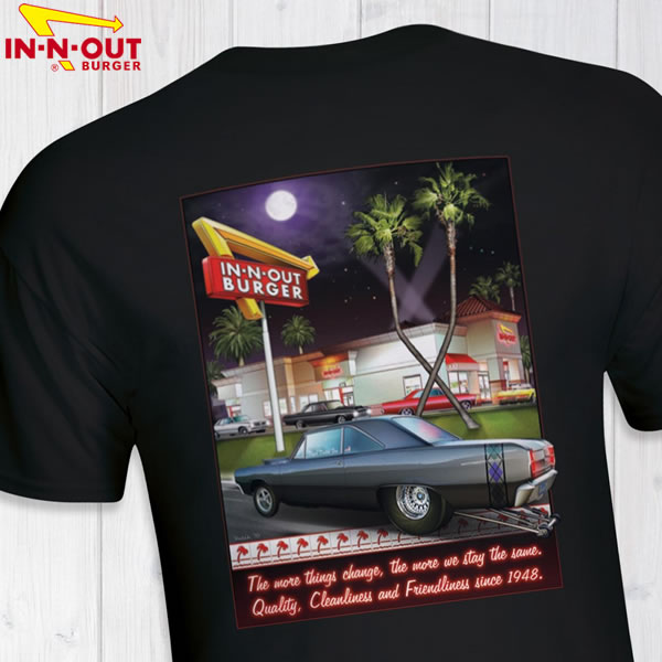 In-N-Out Burger　2011 STAYIN' THE SAME BLACK インアンドアウトバーガー オリジナルプリントTシャツ