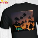 楽天ProssimoIn-N-Out Burger　2017 BLACK CALIFORNIA DREAMIN' インアンドアウトバーガー オリジナルプリントTシャツ【sku144-blk】【お取り寄せ商品】