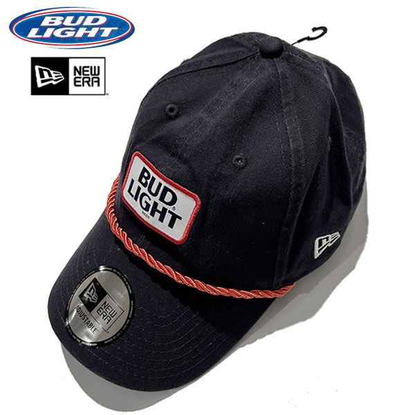 Bud Light Retro New Era Golfer Hat@ohCg ItBV j[G Lbvy131381-navyzswmna