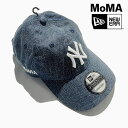 MoMA Design NY Yankees ヤンキース ニューエラ MoMA限定キャップ Denim【27007-172139】mns