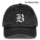 Boston Globe Vintage Cotton "B" Hat　ボストングローブ オリジナル ロゴキャップ