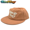 Free&Easy t[AhC[W[ Washed Hat Lbvyht013-terrazy񂹏iz