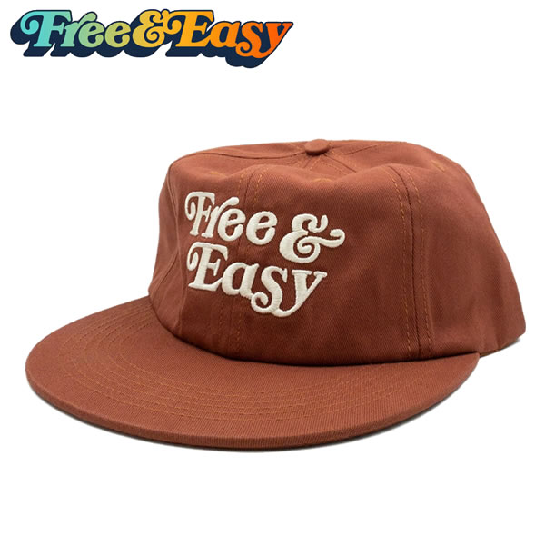 楽天ProssimoFree&Easy フリーアンドイージー Unstructured Hat キャップ【ht105-brick】【お取り寄せ商品】