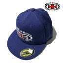 アイアンクロスサーフボーズ ロゴ キャップ IRON CROSS SURFBOARDS Logo Hat 【ic005-blue】sn