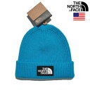 ザ・ノース・フェイス USAモデル ロゴ ビーニー ニットキャップ THE NORTH FACE LOGO BOX BEANIE【9600973375-blue...