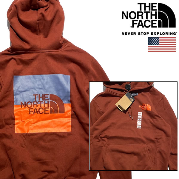 The North Face Novelty Graphic Pullover Hoodie ノースフェイス USAモデル メンズ プルオーバーパーカー【9601140869-red】